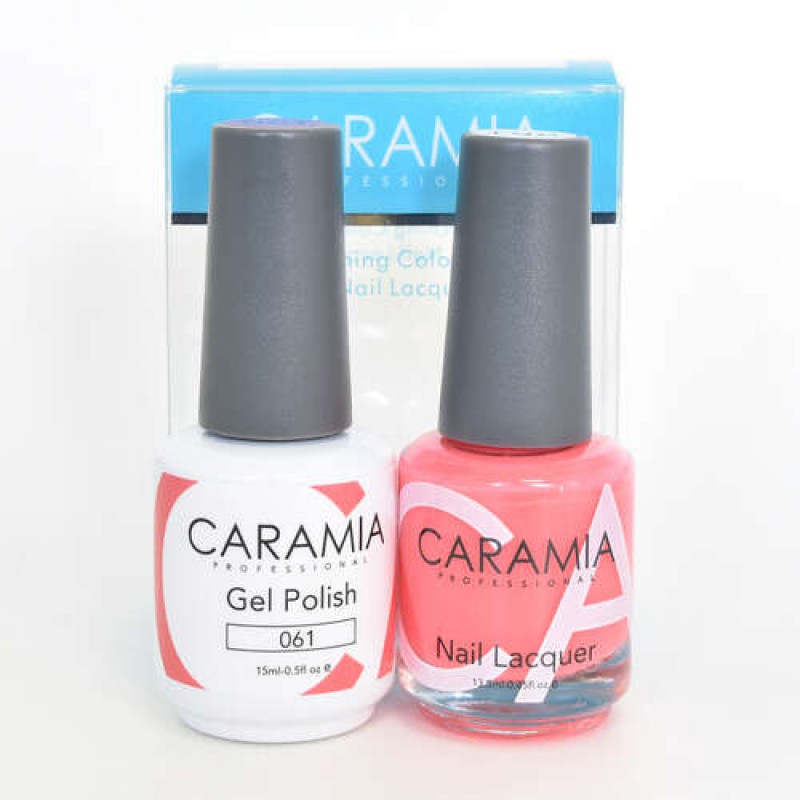 #061 Caramia Gel Polish & Nail Lacquer 0.5oz